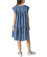 Lucky Brand Women's Floral-Print Mini Dress