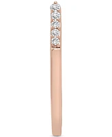 Wrapped Diamond Cuff Ring (1/10 ct. t.w.) 14k Yellow, White or Rose Gold, Created for Macy's