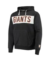 Men's '47 Black San Francisco Giants Team Pullover Hoodie