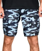 Vintage 1946 Men's Regular Fit Camo Print Windjammer Shorts