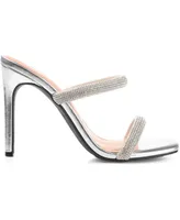 Journee Collection Women's Reena Rhinestone Stilettos