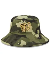 Men's New Era Camo Washington Nationals 2022 Armed Forces Day Bucket Hat