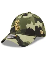 Men's New Era Camo Chicago White Sox 2022 Armed Forces Day 39THIRTY Flex Hat