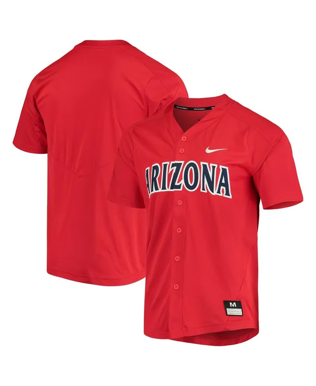 Men's Nike Crimson Washington State Cougars Replica Vapor Elite Two-Button  Baseball Jersey