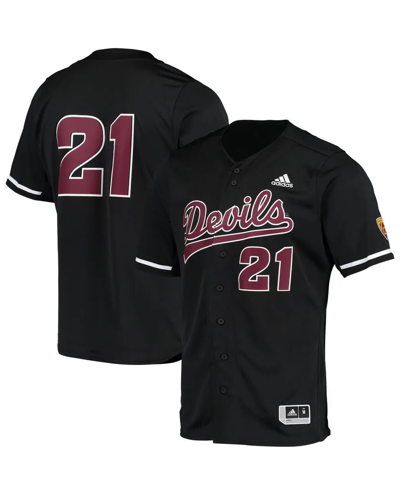 Men's adidas Black Arizona State Sun Devils Replica Baseball Jersey