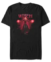 Men's Likeness Doctor Strange Movie 2 Scarlet Witch Splash Short Sleeve T-shirt