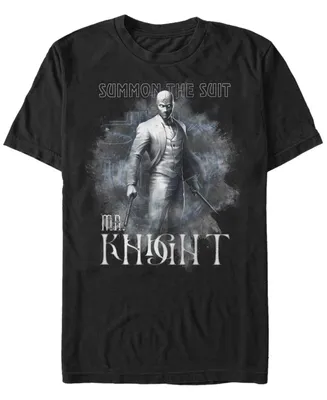 Men's Moon Knight Suit Summon Short Sleeve T-shirt