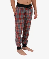 Members Only Men's Flannel Jogger Lounge Pants