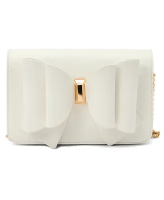 Women's Overflap Double Bowtie Crossbody Bag