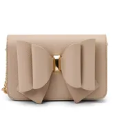 Women's Overflap Double Bowtie Crossbody Bag