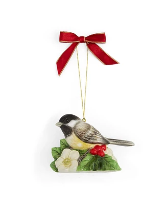 Spode Chickadee Ornament