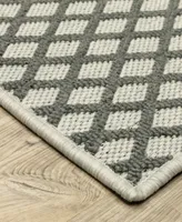 Jhb Design Brinley BRI007 1'10" x 3'9" Area Rug