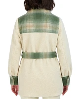 Tahari Women's Belted Shacket