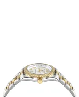 Philipp Plein Women's Queen Two-Tone Stainless Steel Bracelet Watch 36mm