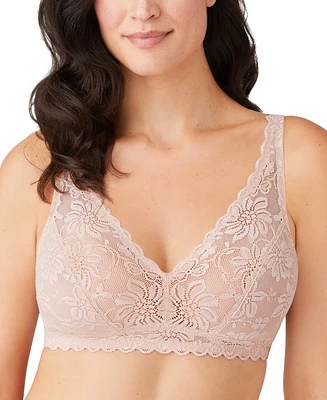 Wacoal Women's Soft Sense Lace Mesh Bralette 810334