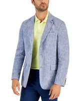 Club Room Men's 100% Linen Blazer, Created for Macy's