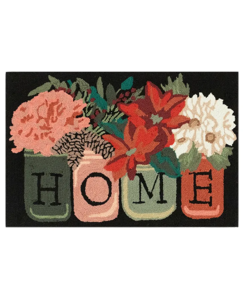 Liora Manne' Frontporch Holiday Home 1'8" x 2'6" Outdoor Area Rug