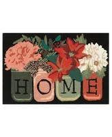 Liora Manne' Frontporch Holiday Home 1'8" x 2'6" Outdoor Area Rug