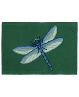 Liora Manne' Frontporch Dragonfly 2'6" x 4' Outdoor Area Rug