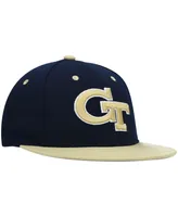 Men's adidas Navy Georgia Tech Yellow Jackets On-Field Baseball Fitted Hat