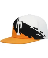 Men's Mitchell & Ness Tennessee Orange, White Tennessee Volunteers Paintbrush Snapback Hat