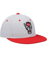 Men's adidas and Red Nc State Wolfpack On-Field Baseball Fitted Hat