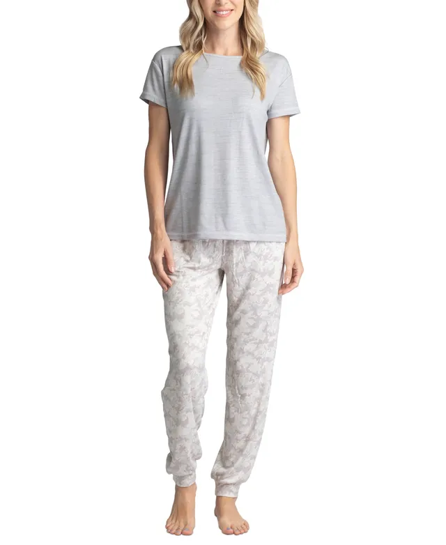 Muk Luks Printed Fleece Pajama Pants - Macy's