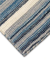 Liora Manne' Aruba Faded Stripe 3'6" x 5'6" Area Rug