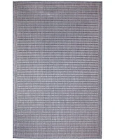 Liora Manne' Malibu Simple Border 4'10" x 7'6" Outdoor Area Rug