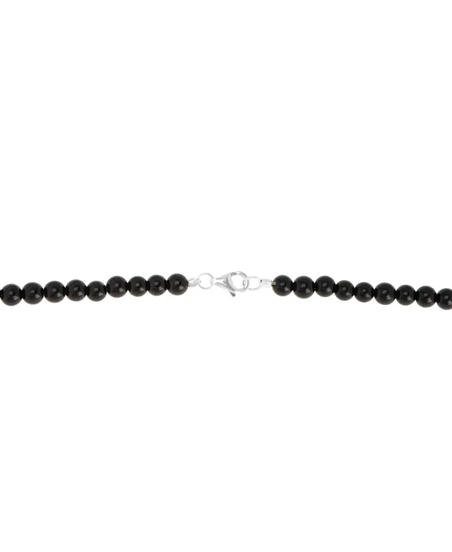 Alex Woo Beaded Ball Chain Necklaces in Sterling Silver - Macy's