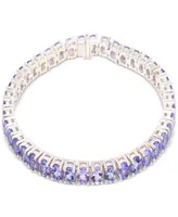 Tanzanite Tennis Bracelet (11-1/3 ct. t.w.) in Sterling Silver