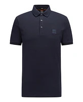 Boss by Hugo Men's Logo Patch Slim-Fit Polo