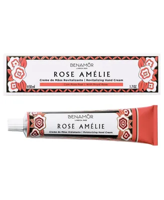 Women's Rose Amelie Creme de Maos Hidratante, Moisturizing Hand Cream