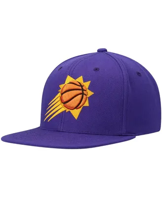 Men's Mitchell & Ness Purple Phoenix Suns Ground 2.0 Snapback Hat