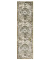 Jhb Design Adria ADR0ADRW 2'3" x 7'6" Runner Area Rug