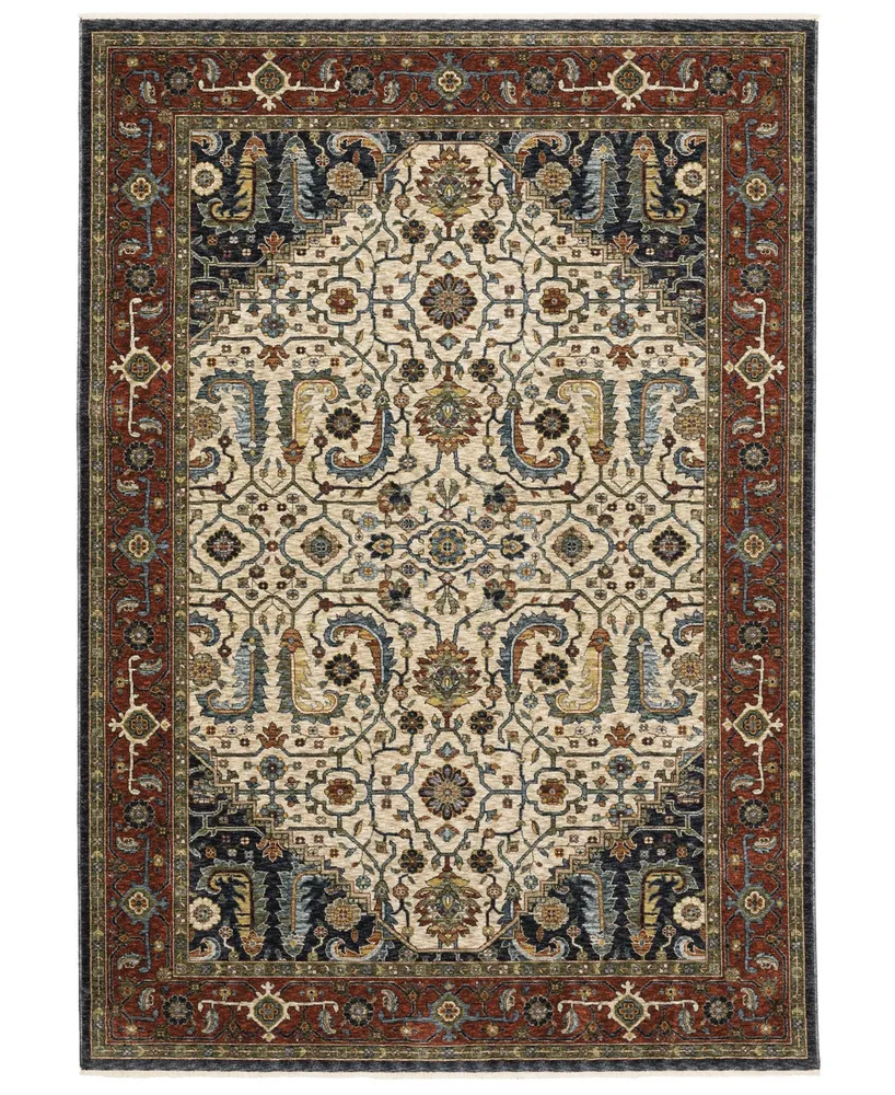 Jhb Design Devine DEV52W1 5'3" x 7'6" Area Rug