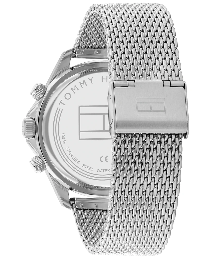 Tommy Hilfiger Men's Stainless Steel Mesh Bracelet Watch 44mm