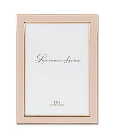 Metal and Enamel Picture Frame, 5" x 7"