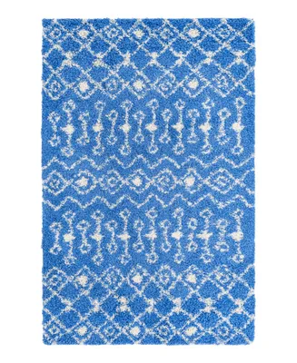 Closeout! Bayshore Home Lattisse Casa Shag LCS01 7'10" x 10' Area Rug