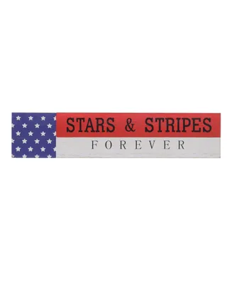 Patriotic "Stars Stripes Forever" Tabletop Decor