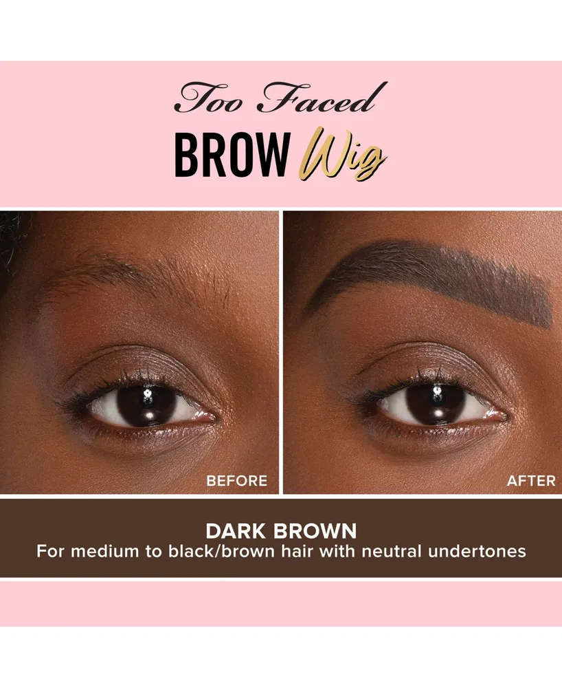 Too Faced Brow Wig Brush On Extensions Fluffy Gel