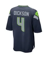 Men's Nike Michael Dickson College Navy Seattle Seahawks Game Jersey