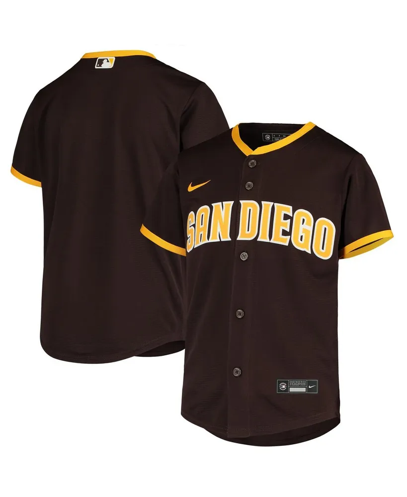 Youth Mitchell & Ness Dave Winfield Gold San Diego Padres Cooperstown Collection Mesh Batting Practice Jersey Size: Small