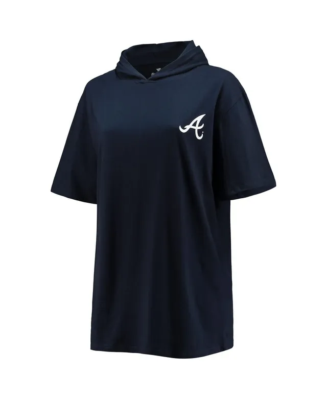 Lids Atlanta Braves Nike Authentic Collection Short Sleeve Hot Pullover  Jacket - Navy/Red