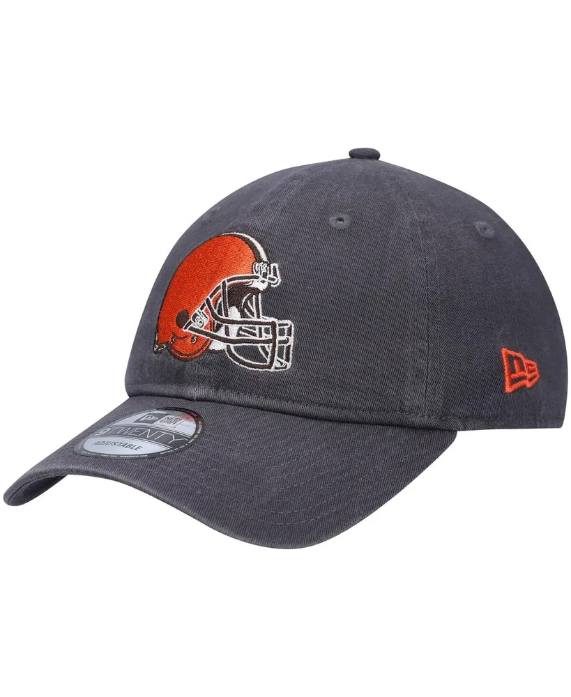 Men's New Era Graphite Cleveland Browns NFL Training Skully Cap