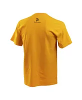 Men's Beast Mode Gold Cal Bears Co-Branded Logo T-shirt