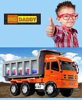 Big Daddy Heavy Duty Play - Action Toy Friction Powered Dump Truck