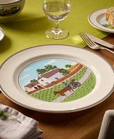 Villeroy & Boch Design Naif Dinner Plate, Going to Market