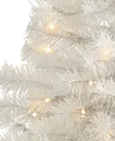 Artificial Christmas Tree with Lights, 48"