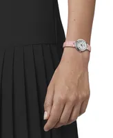 Tissot Women's Swiss Bellissima Small Lady Pink Leather Strap Watch 26mm